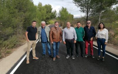 Culminada la obra de mejora integral de la seguridad vial en la carretera Villena-Salinas