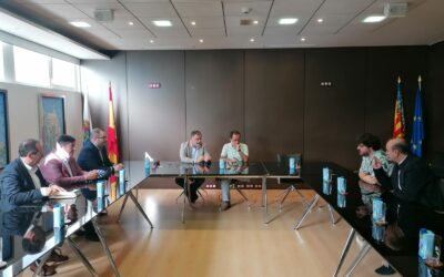 El alcalde expone el potencial del Puerto Seco ante el presidente de la Autoridad Portuaria de Alicante