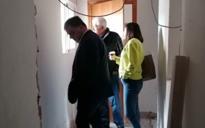 Inician las obras de adecuación del consultorio y ampliación del camino de acceso a la Estación de La Encina