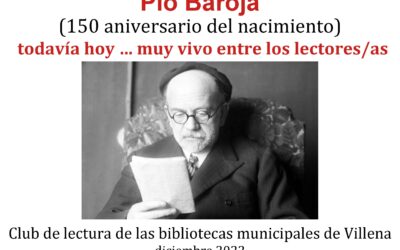 Pequeño homenaje a Baroja del Club de lectura