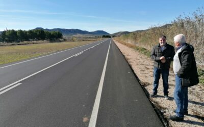 Mejora de la carretera de acceso a la pedanía de Las Virtudes