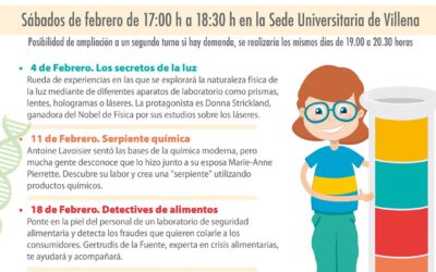 Sede Universitaria y Ayuntamiento convocan los talleres ‘Mujer y Niña en la Ciencia’ en su día Internacional