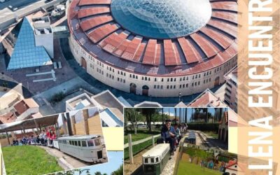 Villena acoge la exposición de maquetas y la circulación de un tren en miniatura