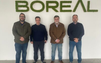 El alcalde visita la ampliación de las instalaciones y las mejoras en sostenibilidad de la factoría Boreal