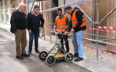 El Ayuntamiento analiza el subsuelo de las calles Cervantes y Menéndez Pelayo en busca de un posible refugio de la Guerra Civil