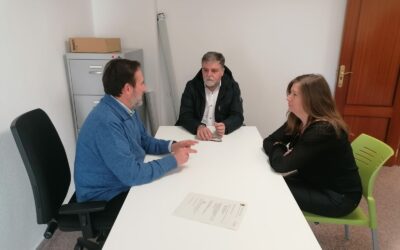 El alcalde visita las actuaciones de mejora en conectividad y seguridad realizadas por el Departamento municipal de Informática