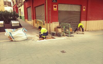 El Plan Aceras ejecuta 124 arreglos en los dos primeros meses del año