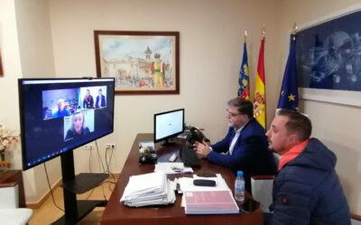 El alcalde plantea a representantes del Plan URBAN de la UE la inclusión del Puerto Seco en la Red de Infraestructuras Ferroviarias Europea