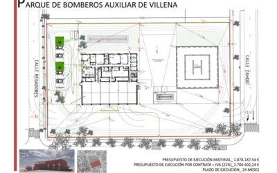 El Ayuntamiento de Villena da el visto bueno al proyecto de construcción del Parque comarcal de Bomberos