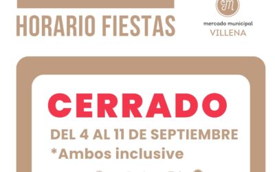 El comercio cerrará del 5 al 9 de septiembre por las Fiestas de Moros y Cristianos