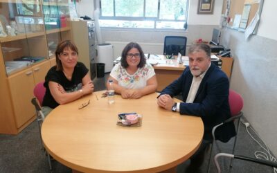 El alcalde y la edil de Educación continúan la ronda de visitas a centros escolares en el inicio de curso