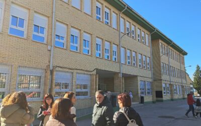 Revisión de los últimos remates del Plan Edificant en el colegio Ruperto Chapí