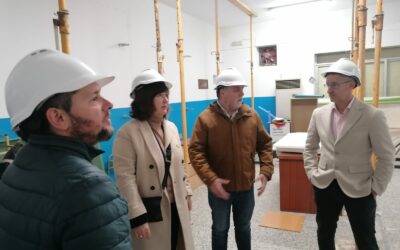 Diputados visitan el CEIP Príncipe Don Juan Manuel y se unen a la reclamación del Ayuntamiento para la reanudación del Plan Edificant