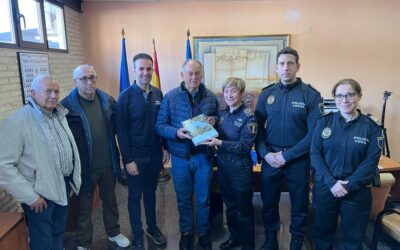 La Policía Local de Villena recibe el reconocimiento de la Junta de la Virgen