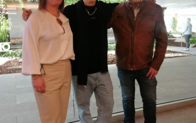 El alcalde de Villena se reúne con Almácor antes de su participación en la semifinal de Benidorm Fest