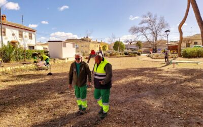 El Ayuntamiento inicia las tareas de mantenimiento y conservación de la Pinada de Las Virtudes