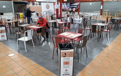 La Concejalía inicia la campaña de sensibilización ciudadana para el cuidado de la zona de ocio del Mercado