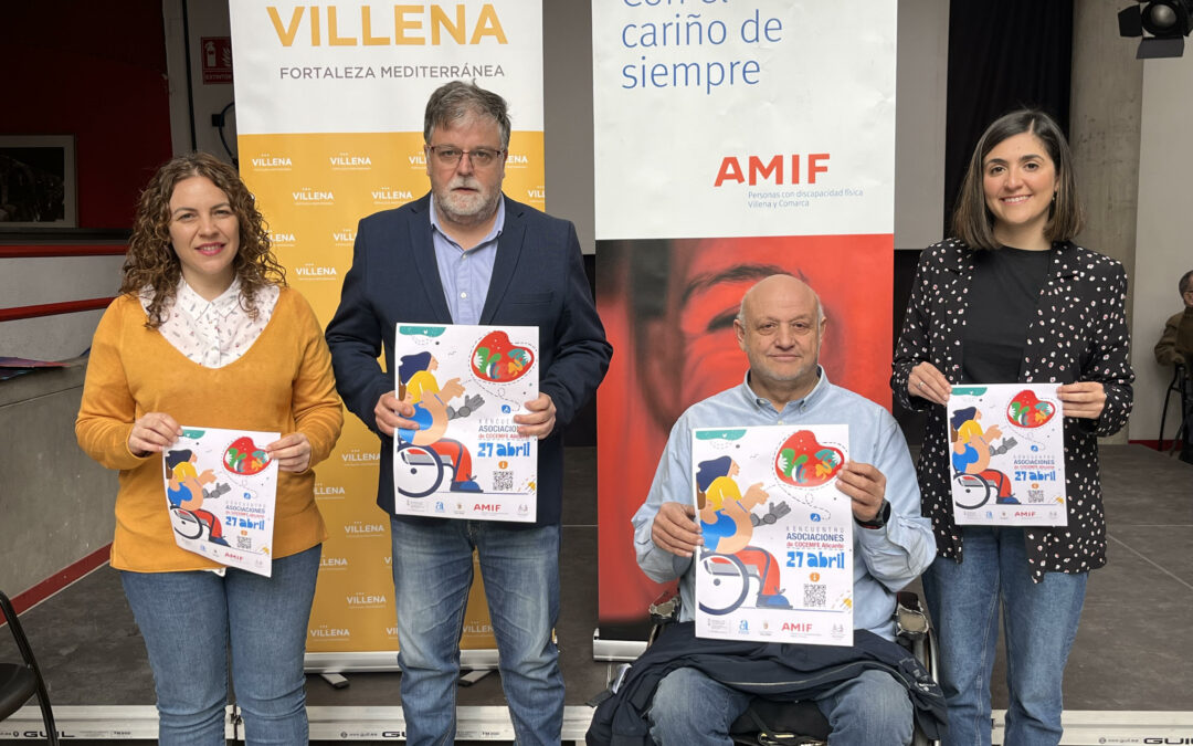El X Encuentro Provincial de COCEMFE en Villena se prepara como un gran evento reivindicativo de “ciudades accesibles”