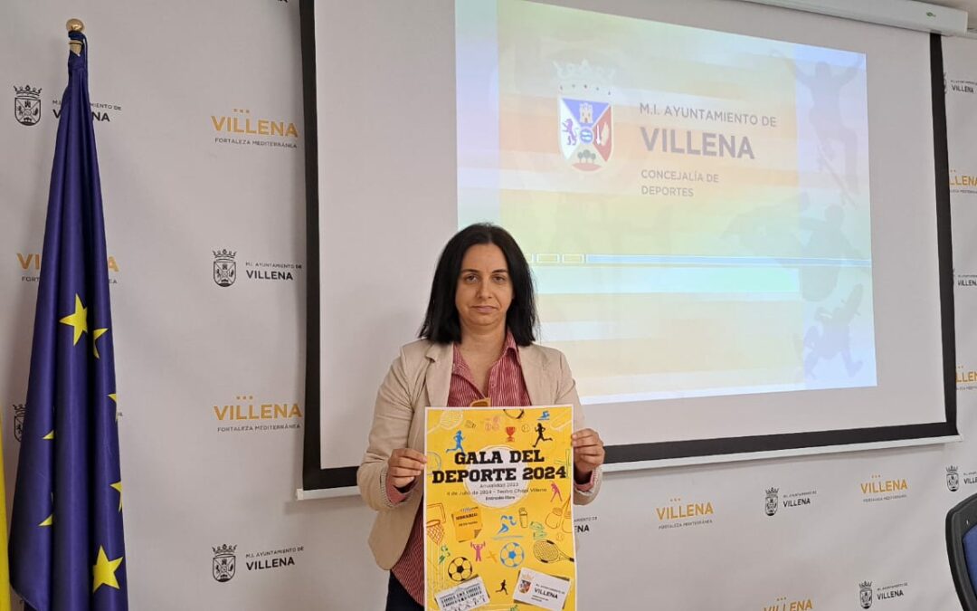 Villena celebrará su Gala del Deporte el 4 de julio en el Teatro Chapí
