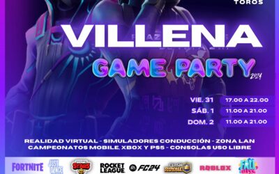 El Ayuntamiento organiza la primera edición de Villena Game Party para jóvenes de todas las edades