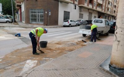 La Concejalía de Limpieza solicita no aparcar en el entorno de la Plaza Compositor Antonio Ferriz para facilitar las tareas de limpieza por la lluvia