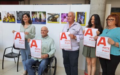 Un grupo de 45 artistas locales expone a beneficio de AMIF por su 25 aniversario