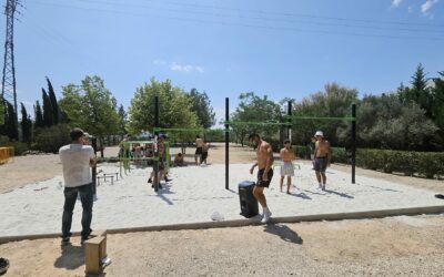 La Concejalía de Deportes amplía la zona de calistenia en el entorno de la Ermita de San Bartolomé