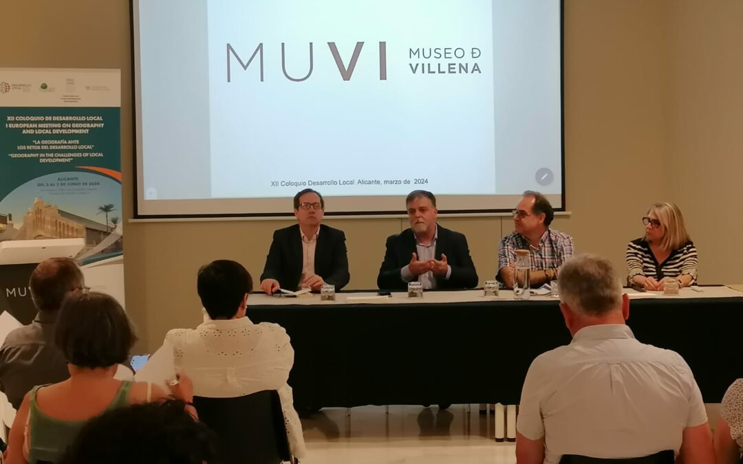 Villena acoge el XII Coloquio de Desarrollo Local de la Universidad de Alicante