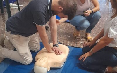 Los talleres, charlas y recorrido por la huerta de Villena organizado dentro de las actividades de “Fiestas saludables” completan el aforo de participantes