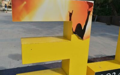 Nuevo episodio de vandalismo en las letras del Paseo Chapí de Villena