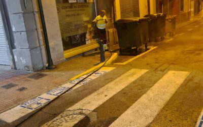 El servicio municipal de limpieza retiró de las calles 13.000 kilos durante las Fiestas de Moros y Cristianos