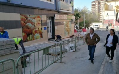 El Ayuntamiento inicia las obras de mejora en accesibilidad de las aceras de la calle San Rafael