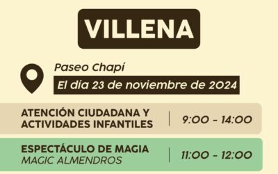 Villena recibe este sábado a la caravana del ‘Reciclaje sobre Ruedas’ con actividades infantiles