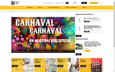 La web de las Bibliotecas Municipales de Villena registró un incremento del tráfico de usuarios del 52% en 2024