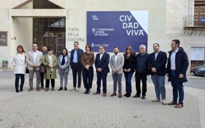 La ministra Morant pone en valor la importancia del V Centenario del Título de Ciudad en su visita a Villena