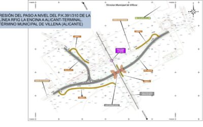 Cerdán celebra la supresión del paso a nivel del Morrón
