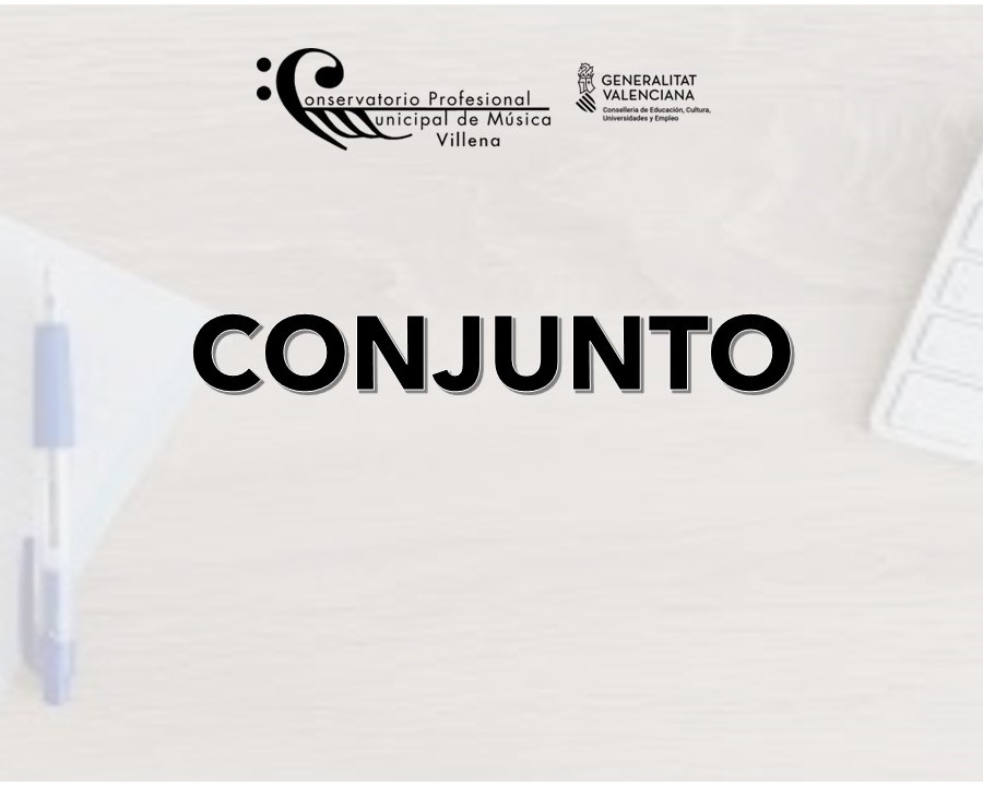 CONSERVATORIO CONJUNTO ELEMENTAL 2526