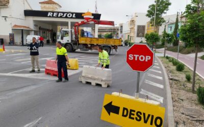 El Ayuntamiento inicia las obras de reparación del firme en la avenida Alicante