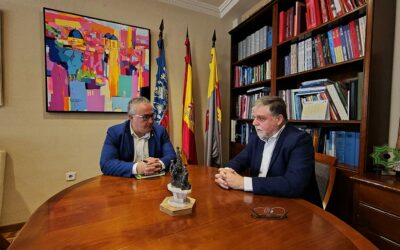 Villena e Ibi comparten su interés en el futuro desarrollo del Nodo Logístico Levante Interior para el impulso de la industria de la Foia de Castalla