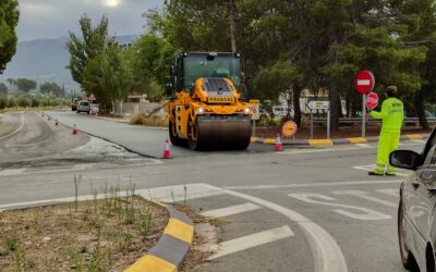 El Ayuntamiento de Villena lamenta la falta de comunicación de Diputación en los trabajos de reasfaltado de la carretera de Peña Rubia