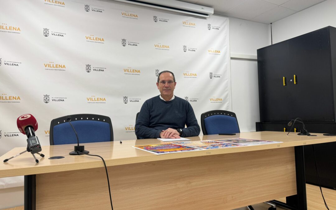 La Concejalía de Fiestas presenta la programación del Carnaval de Villena 2026