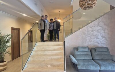 Visita del equipo de gobierno al nuevo hotel de tres estrellas en Villena 