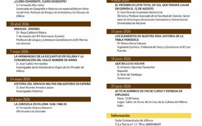 El tercer trimestre del Encuentro Fe, Cultura y Ciencia ofrece 11 nuevas conferencias