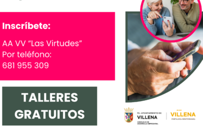 Aula Innova impartirá dos talleres en la pedanía de  Las Virtudes