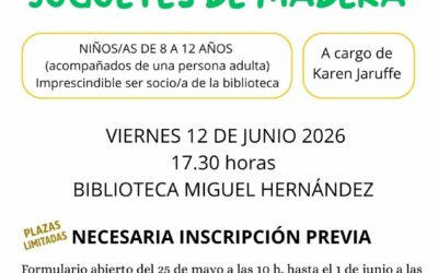 Bibliotecas Públicas celebran el Día Internacional del Juego Infantil con Lecturas interactivas, talleres y exposiciones