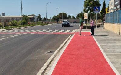 Villena culmina las obras de renovación y mejora del Polígono Industrial de El Rubial