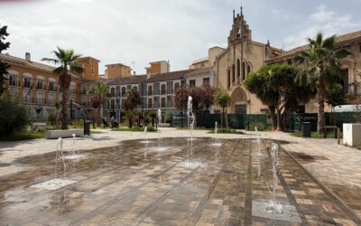 Villena refuerza el mantenimiento de sus fuentes para hacer frente a la ola de calor