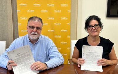 Firma de los convenios anuales con las entidades de la Junta de la Virgen y la Junta Central de Fiestas