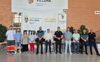 Constituido el Puesto de Mando Avanzado en Villena para coordinar las medidas de seguridad del festival Aupa Lumbreiras!!