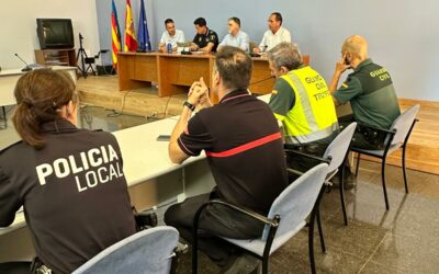 Reunión municipal para fijar el dispositivo de seguridad para las Fiestas de Moros y Cristianos
